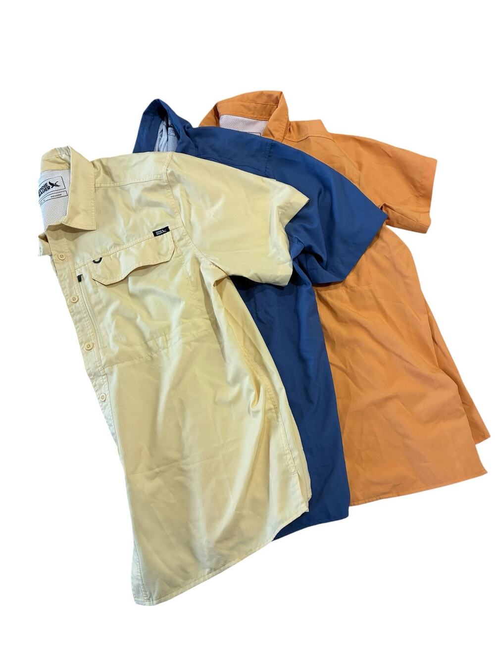 Eddie Bauer Men's Fishing Shirt Bundle Wicking Outdoor